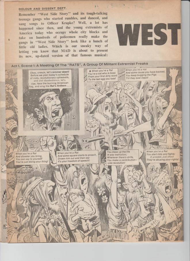 Mad Magazine West Coast Story April 1971 (2)